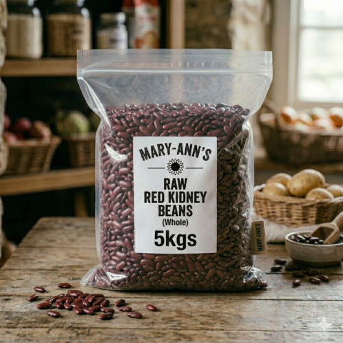 Red Kidney Beans (5kg packed loose in plastic bag)